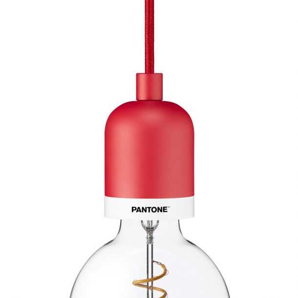 PANTONE Deneb Drop Cap Pendant Cardinal Red Shop Now