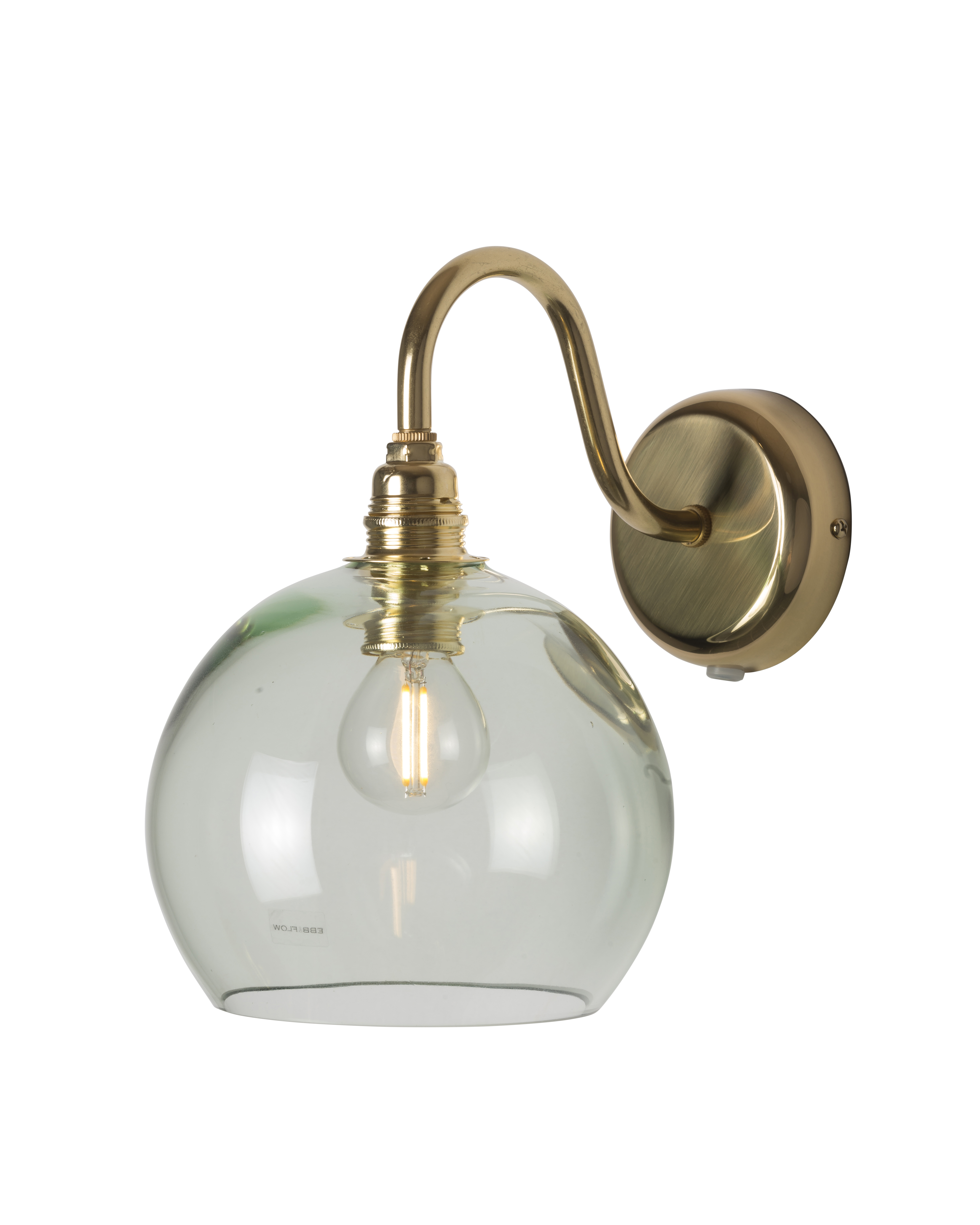 Rowan Wall Lamp Forest Green Ebb & Flow Available at Great Prices.